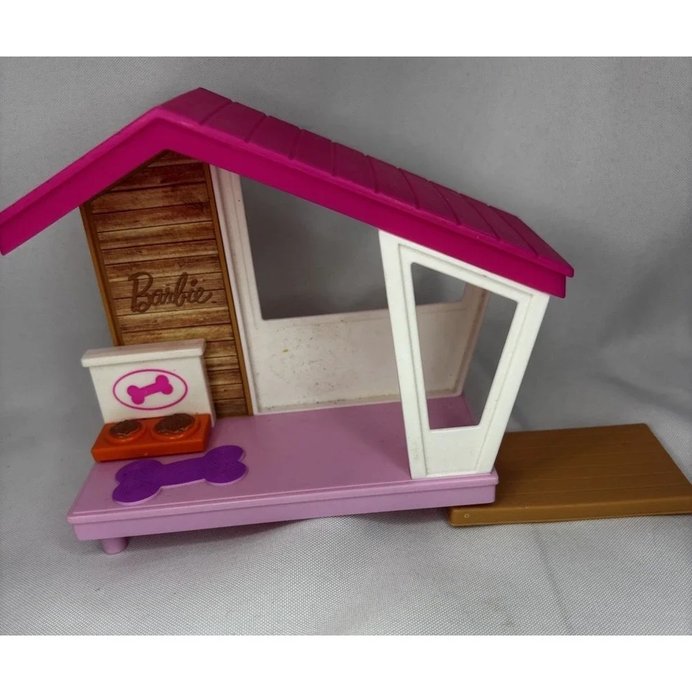 Barbie Play 'n Wash Pets Playset, Orchard Farm, Treehouse, Pet Center + Pets